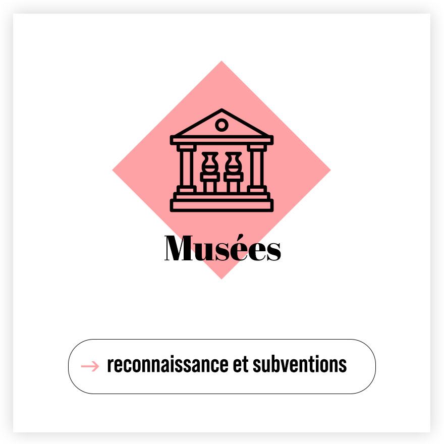 Accès aux reconnaissance et subventions des musées