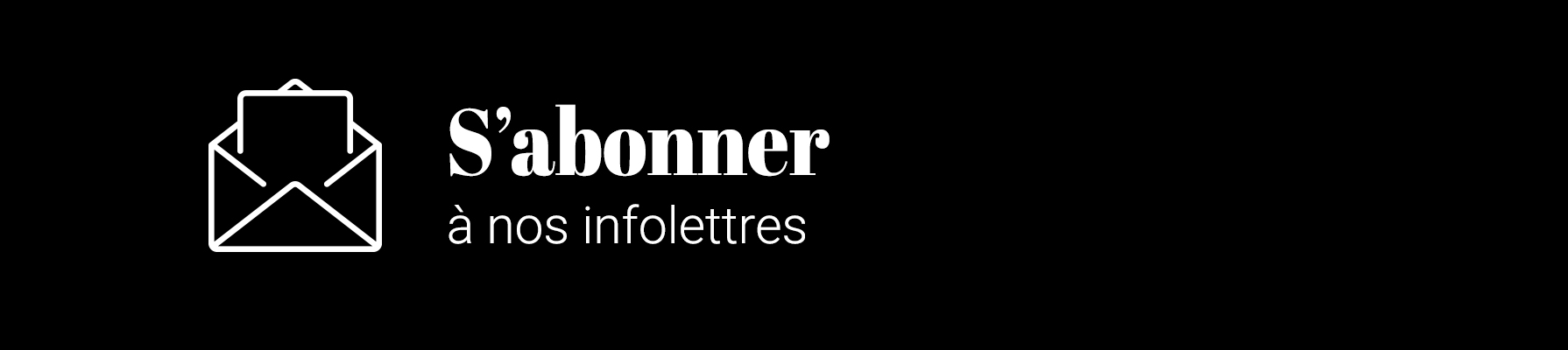Accès infolettre du Patrimoine