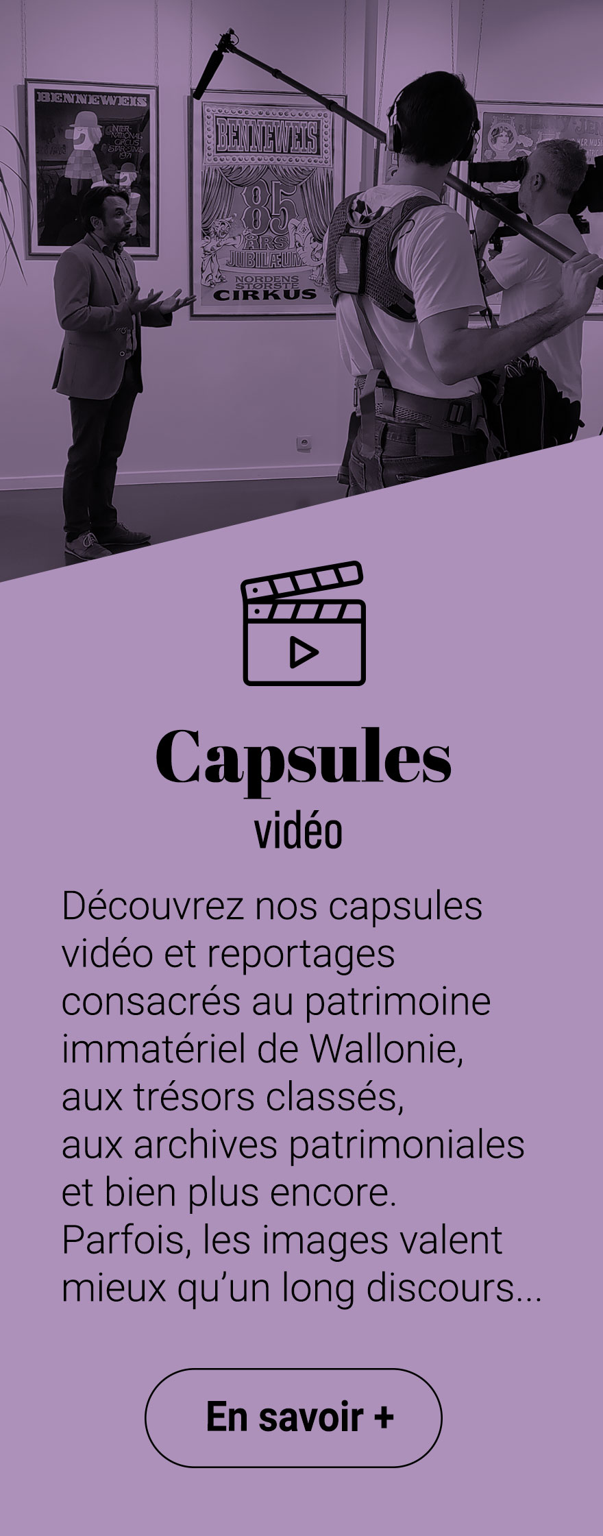 Accès capsules vidéos