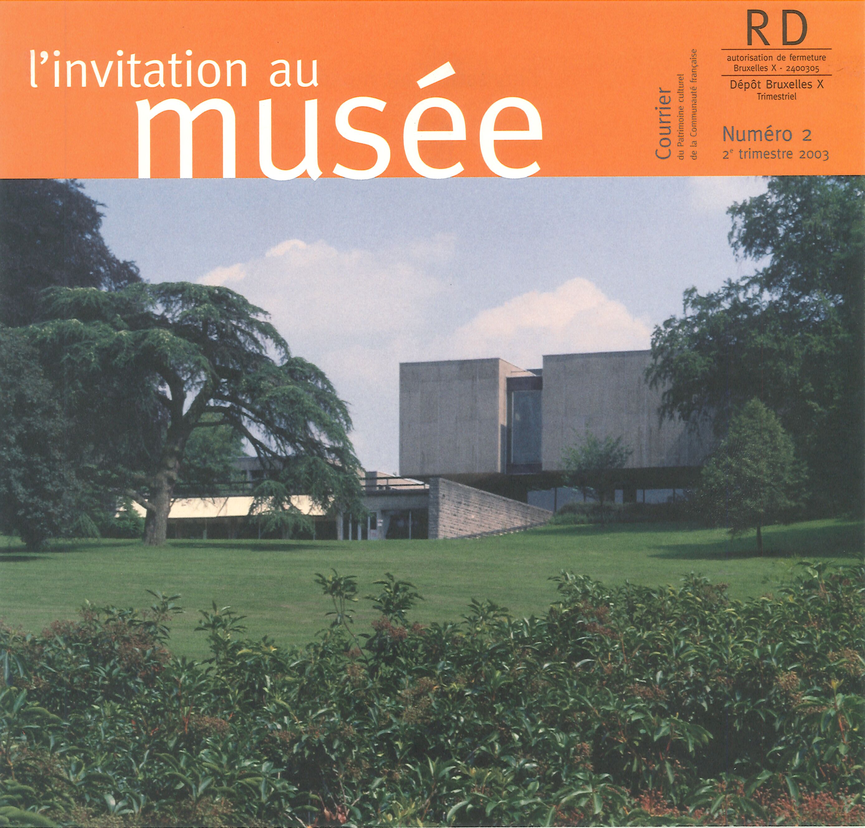 Cover invitation musée numéro 2