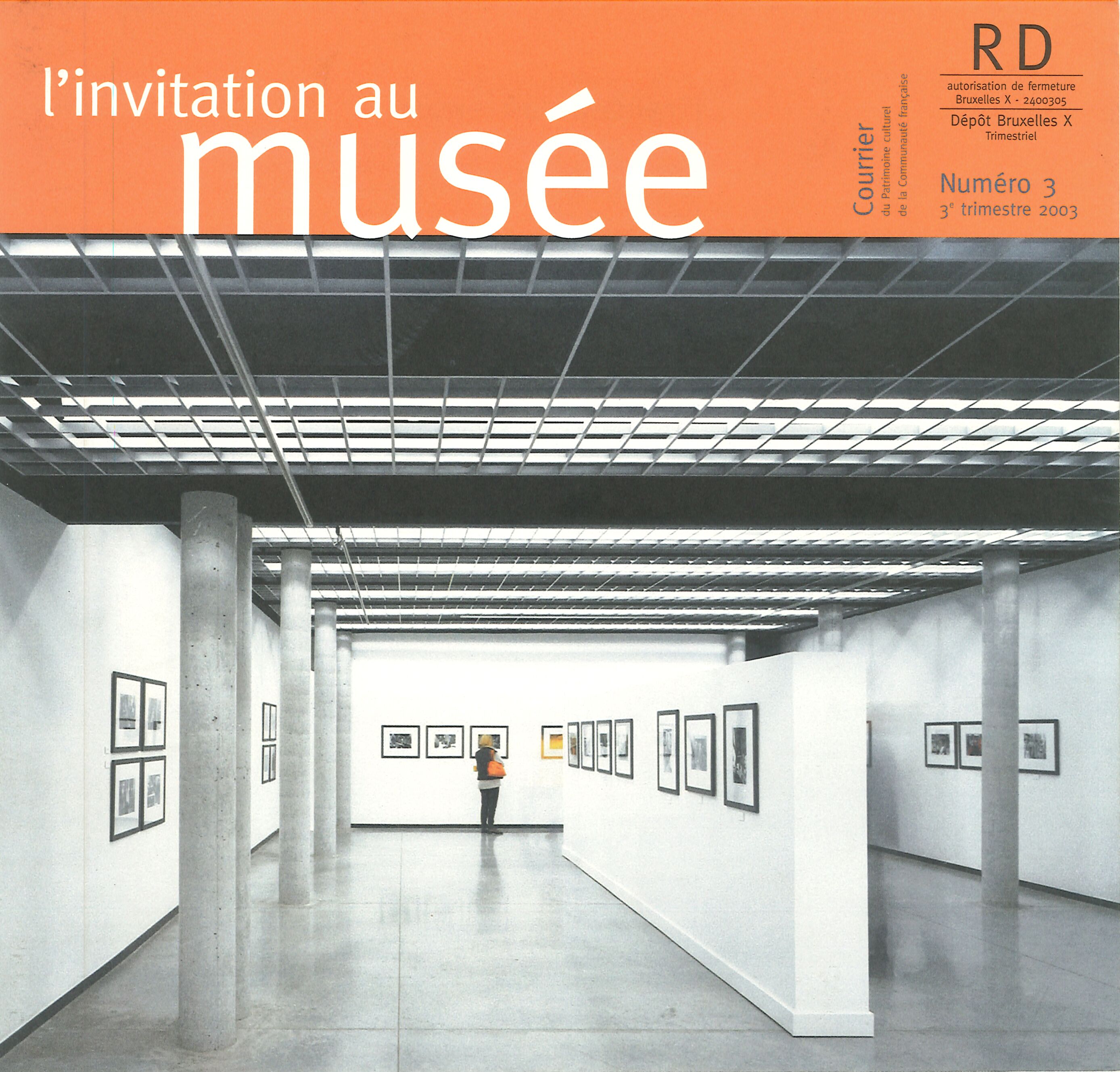 Cover invitation musée numéro 3