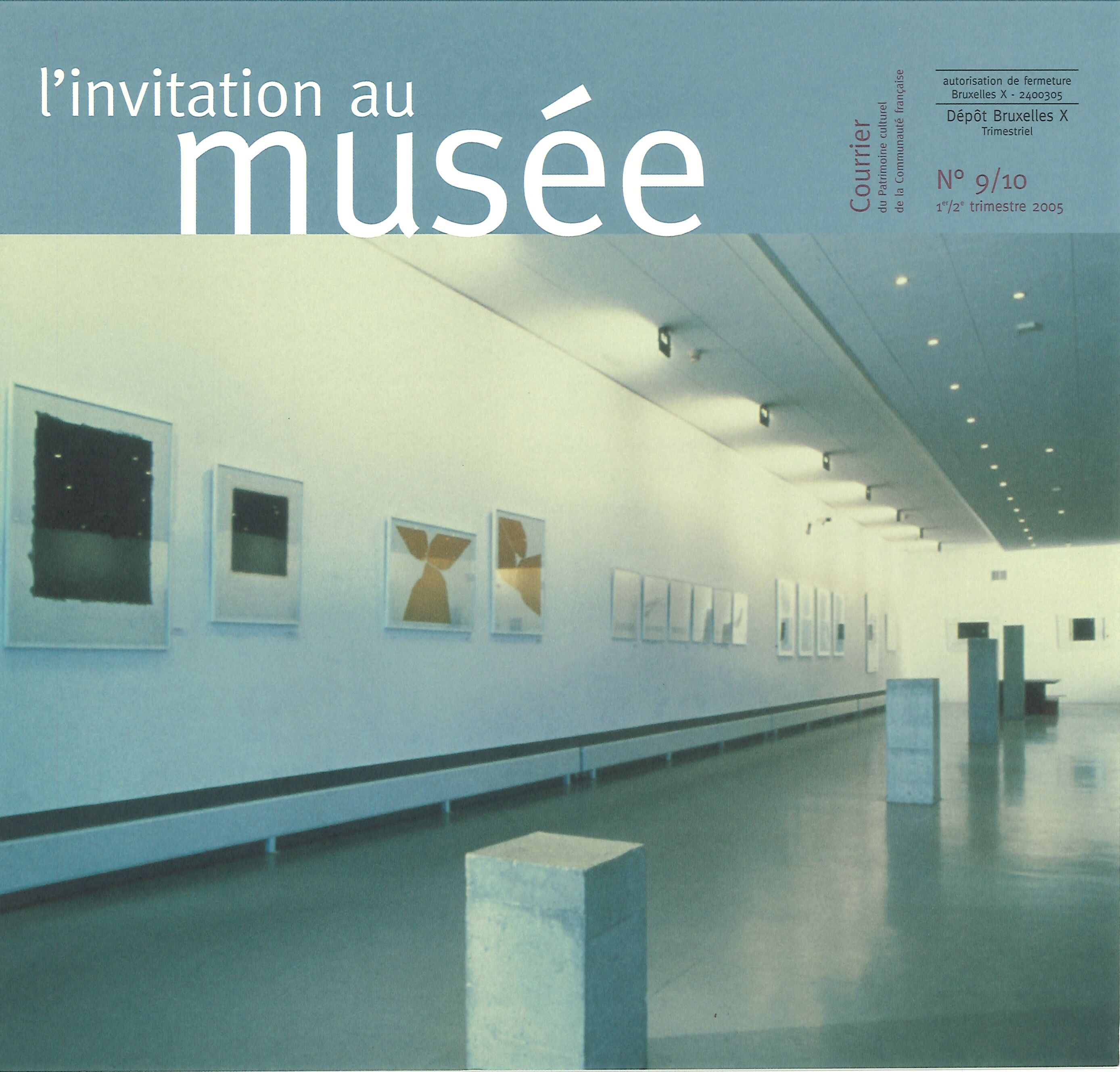 Cover invitation musée numéro 9&10