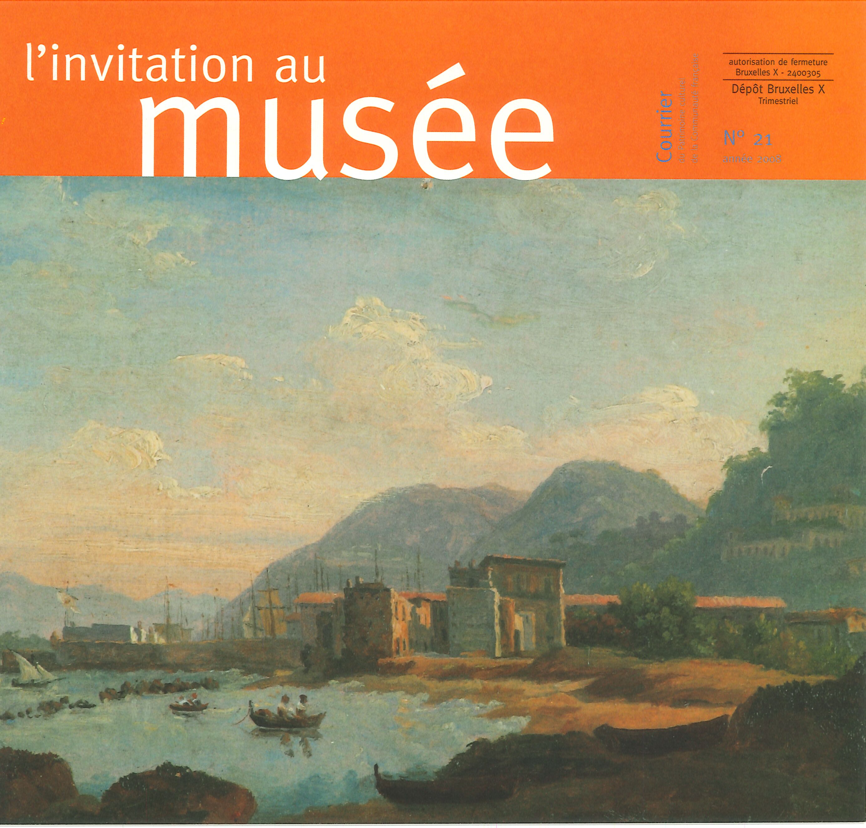 Cover invitation musée numéro 21