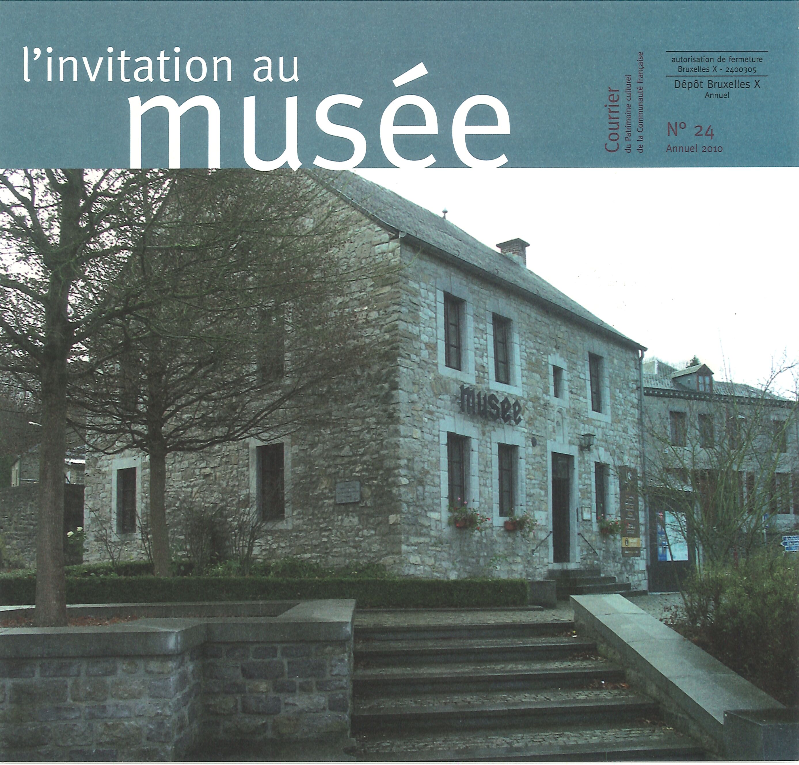 Cover invitation musée numéro 24