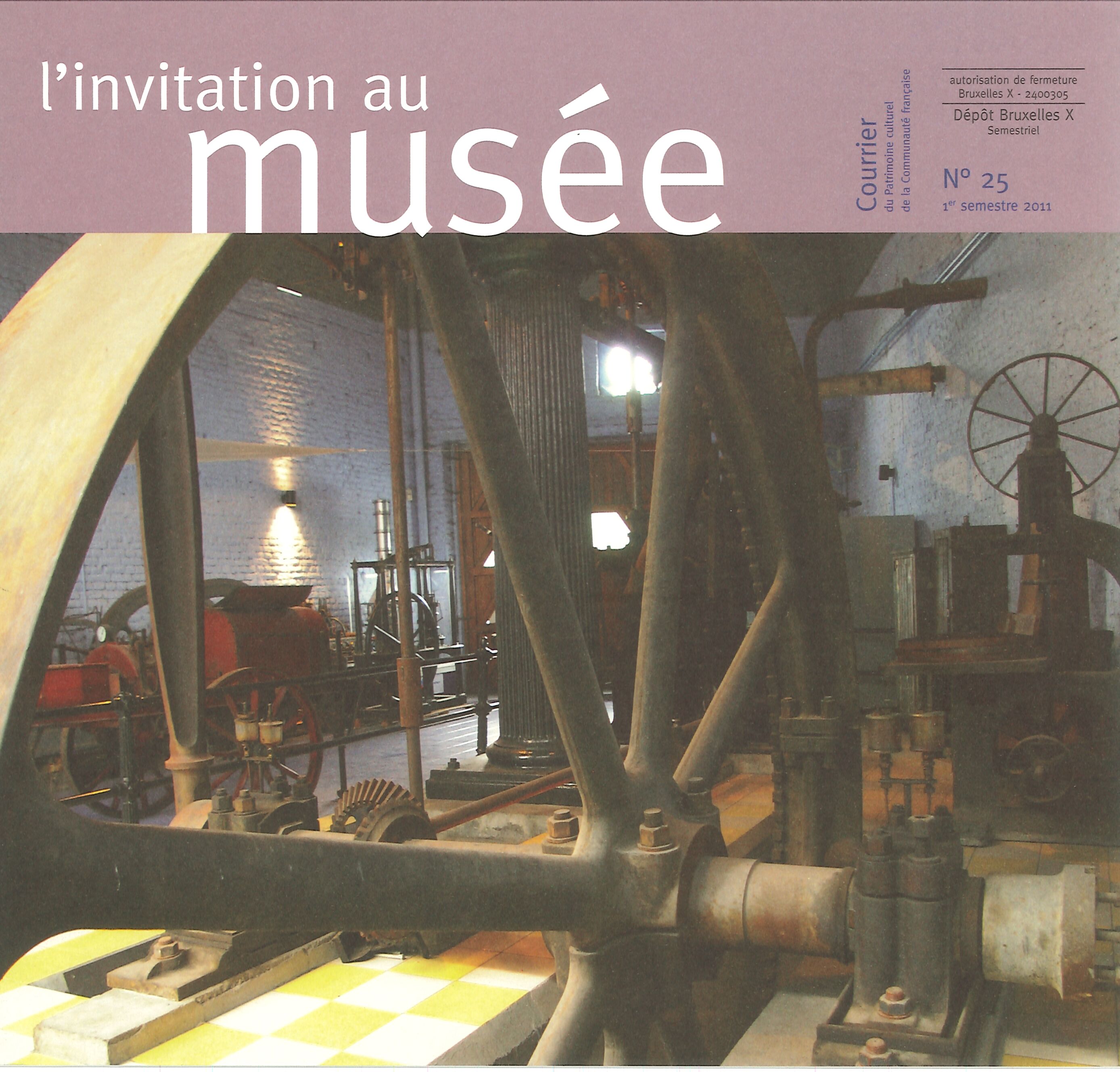 Cover invitation musée numéro 25