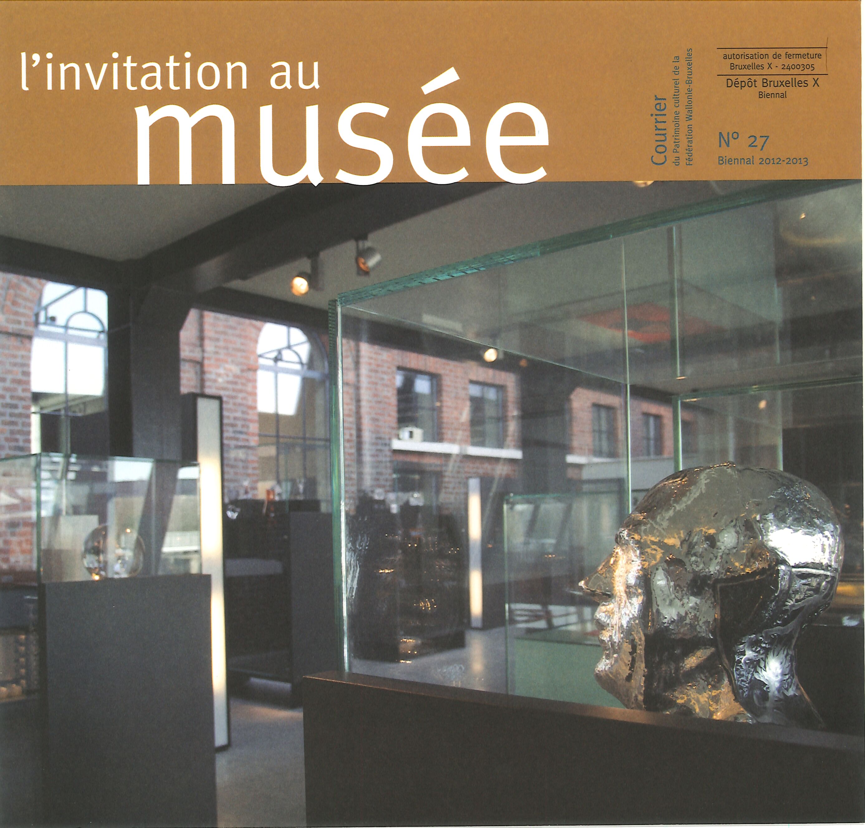 Cover invitation musée numéro 27