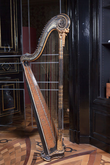 Visuel de la Harpe Cousineau d’œuvres acquises par la Fwb